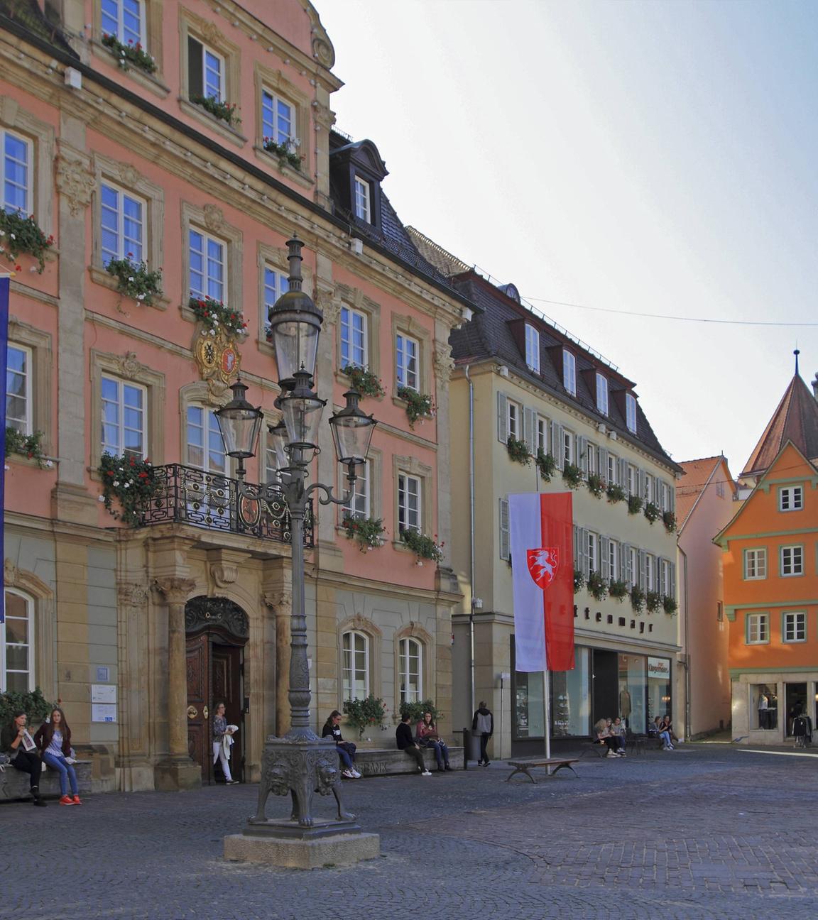 Rathaus und Marktplatz Schwäbisch Gmünd