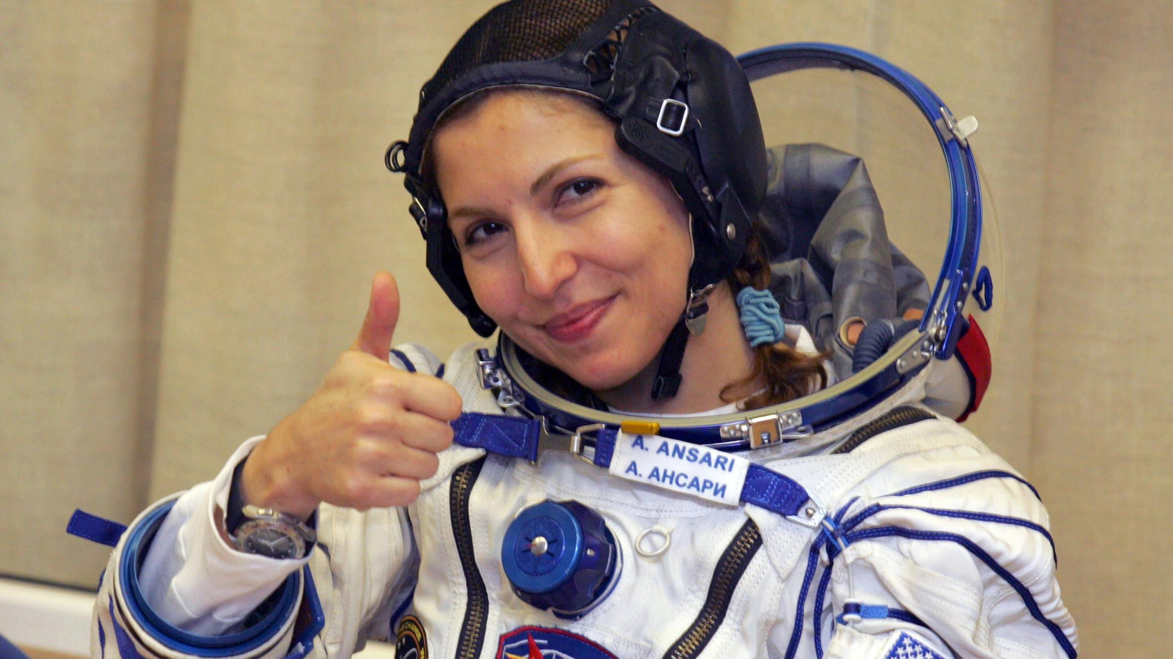 September 2006: Anousheh Ansari ist erste Weltraumtouristin