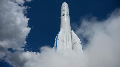 Eine Ariane-6-Rakete der European Space Agency (ESA)