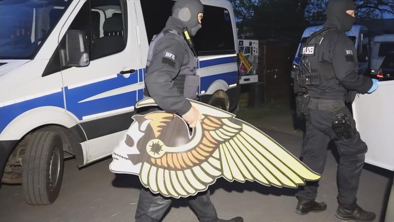 Razzia bei den Hells Angels