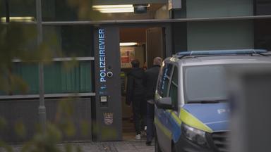 Razzia in Frankfurter Polizeirevier