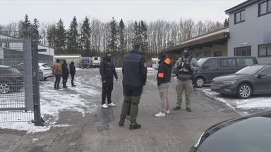 Razzia auf Betriebsgelände