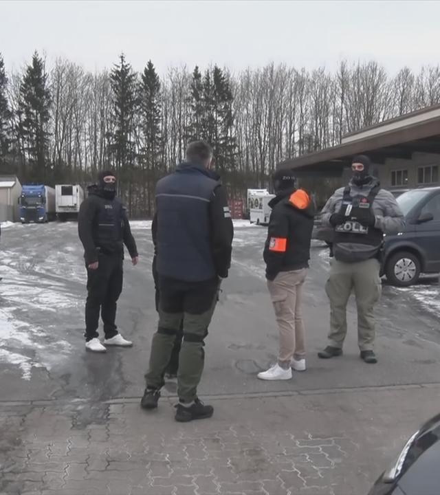Razzia auf Betriebsgelände
