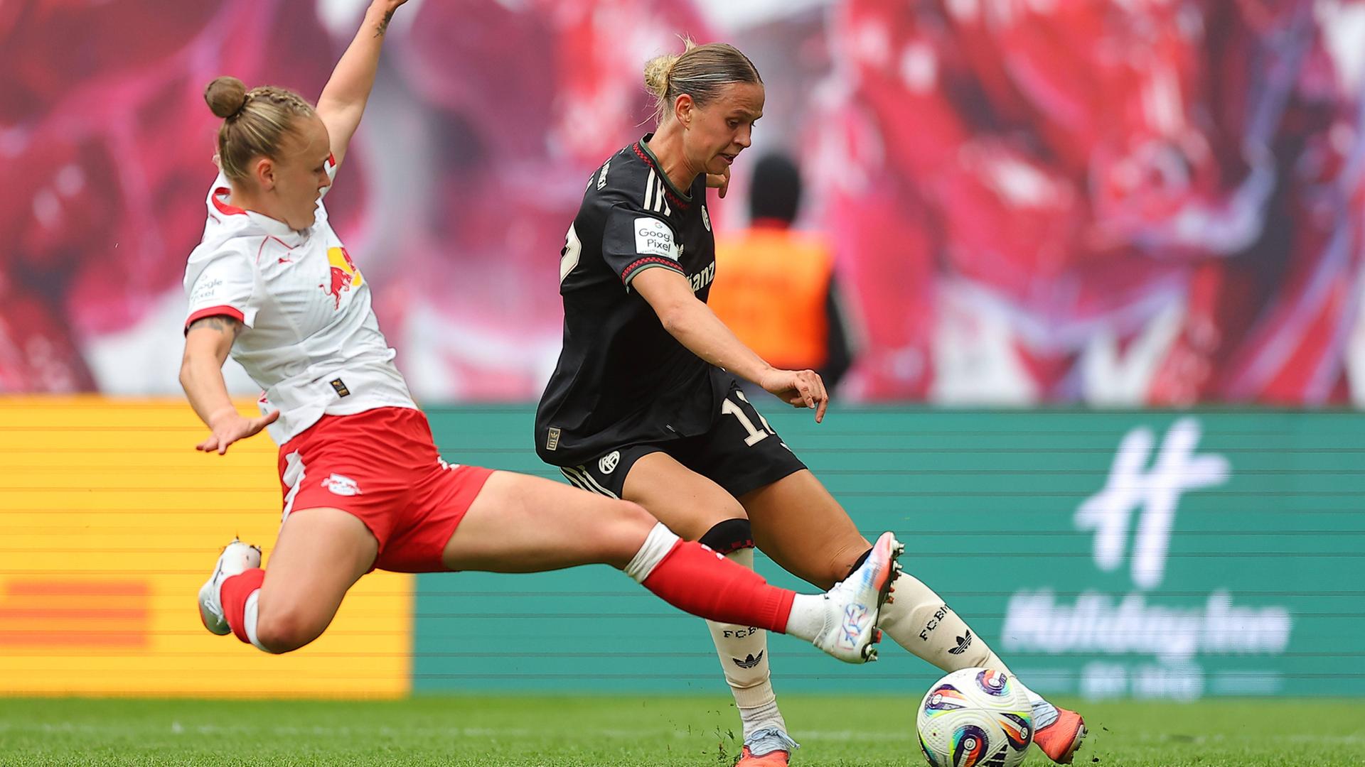 Victoria Krug (Leipzig) und Klara Bühl (Bayern)