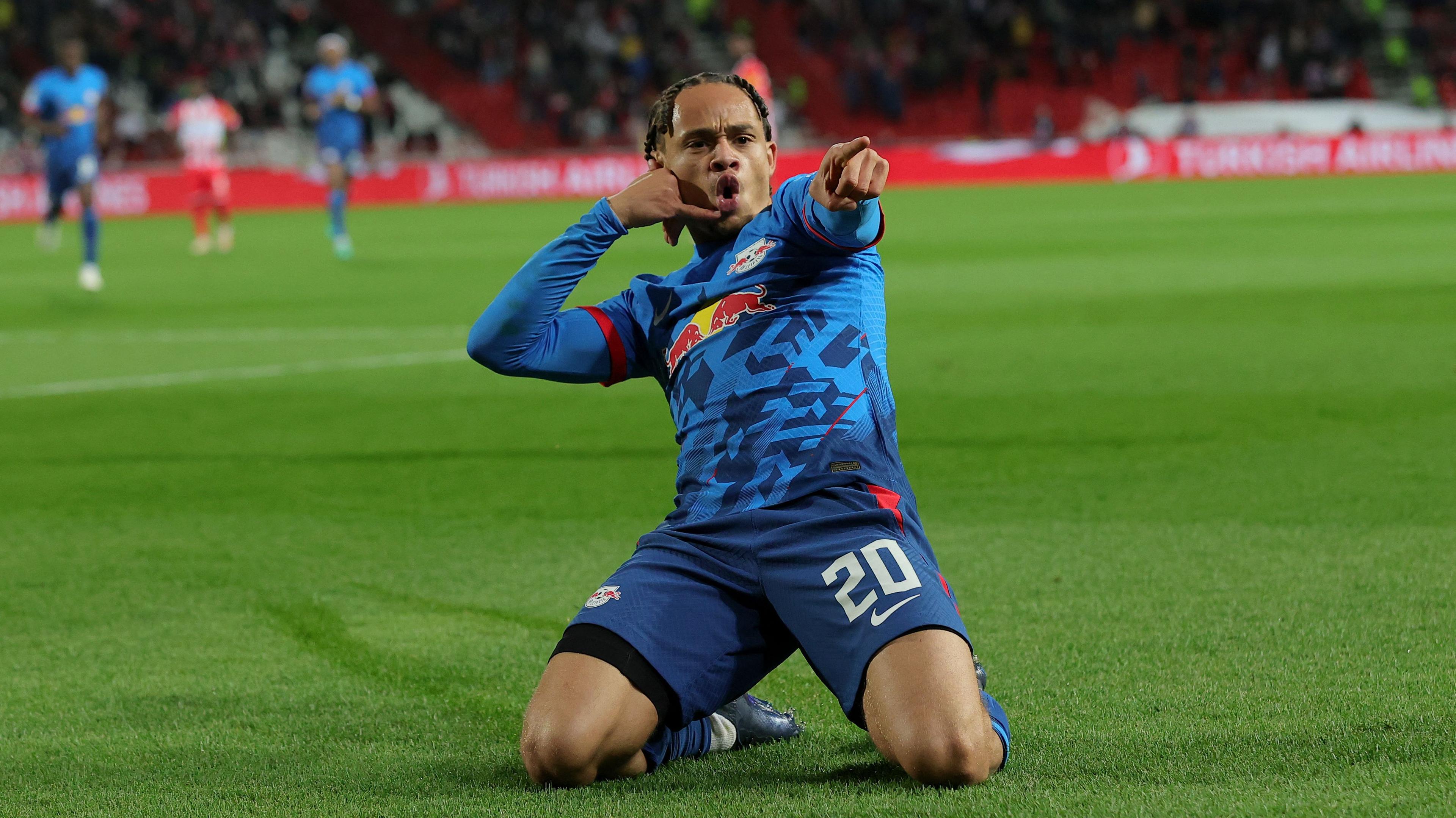 Tor nach acht Minuten: Xavi Simons trifft in Belgrad für RB Leizig