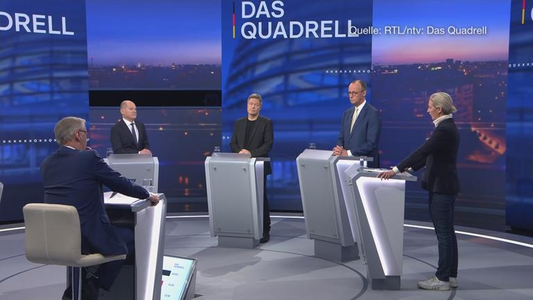 Reaktionen auf RTL TV-Quadrell