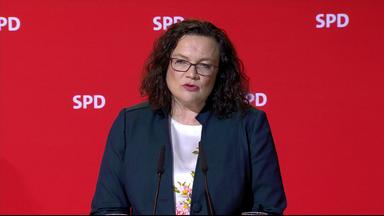 SPD-Chefin Nahles 