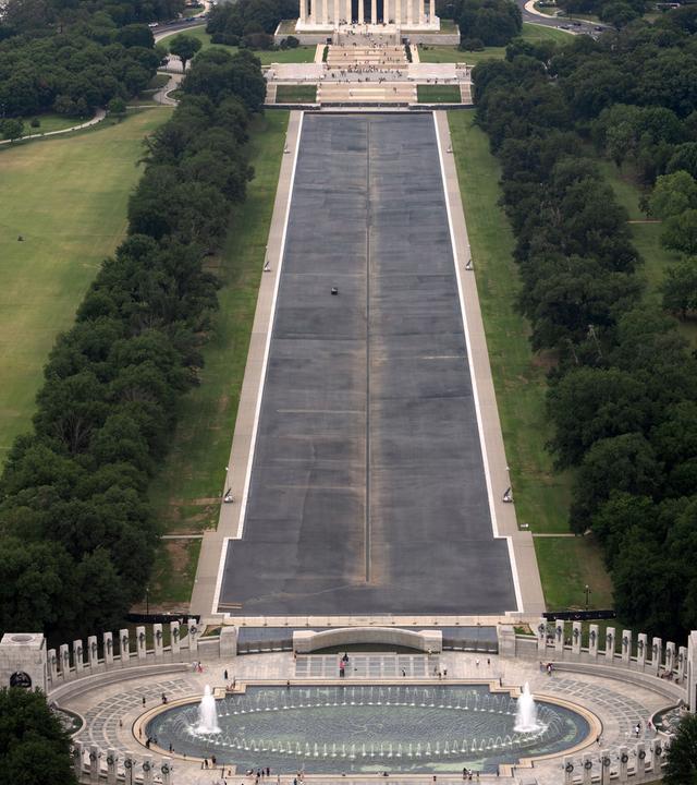 Der Lincoln Memorial Reflecting Pool