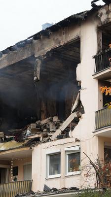 Nach Explosion in Regensburg