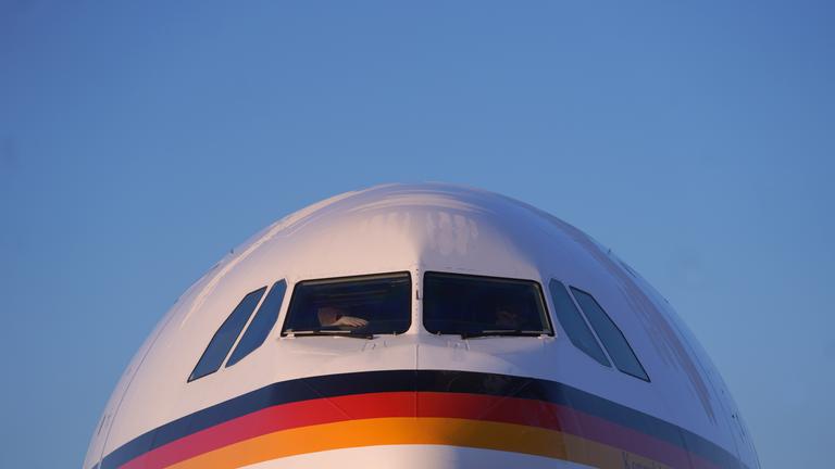 Der Regierungs-Airbus A340 "Konrad Adenauer"