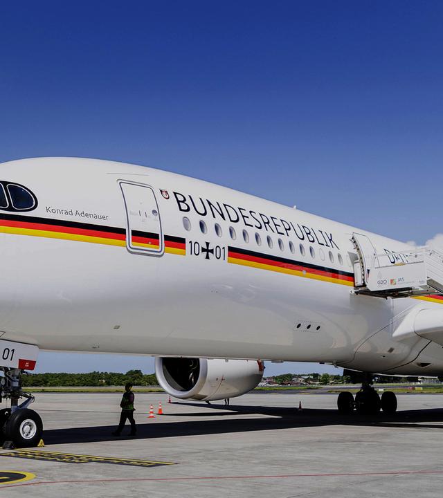 Regierungsflugzeug A350 Konrad Adenauer (Archivfoto)