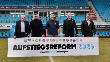 Regionalligisten der Regionalliga Nordost laden zur Pressekonferenz nach Chemnitz ein. 