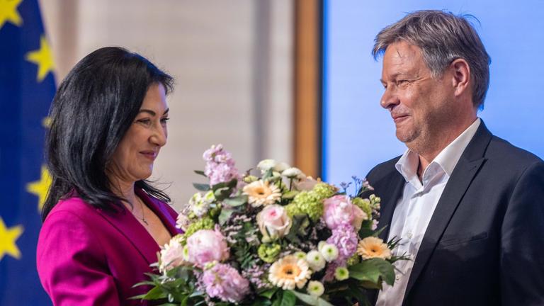 Katherina Reiche und Robert Habeck