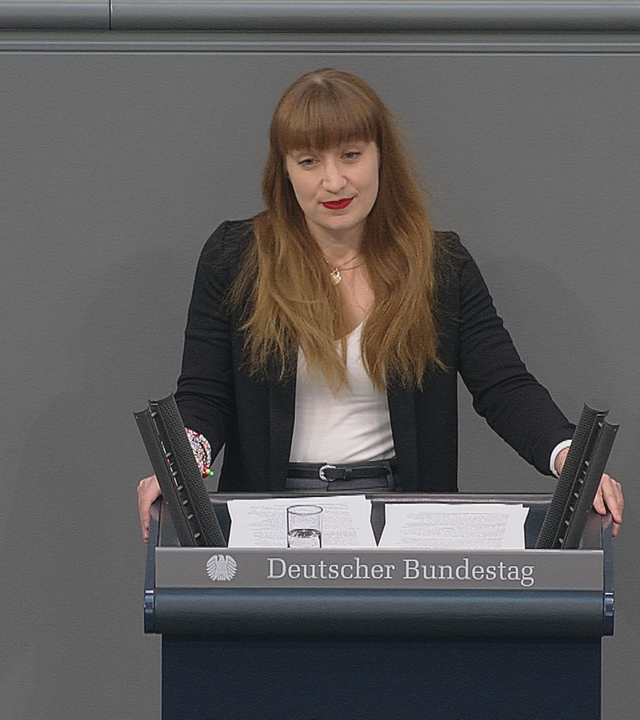 Heidi Reichinnek im Bundestag