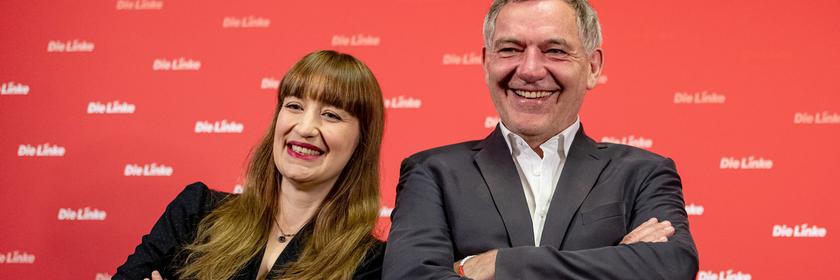 Heidi Reichinek und Jan van Aken