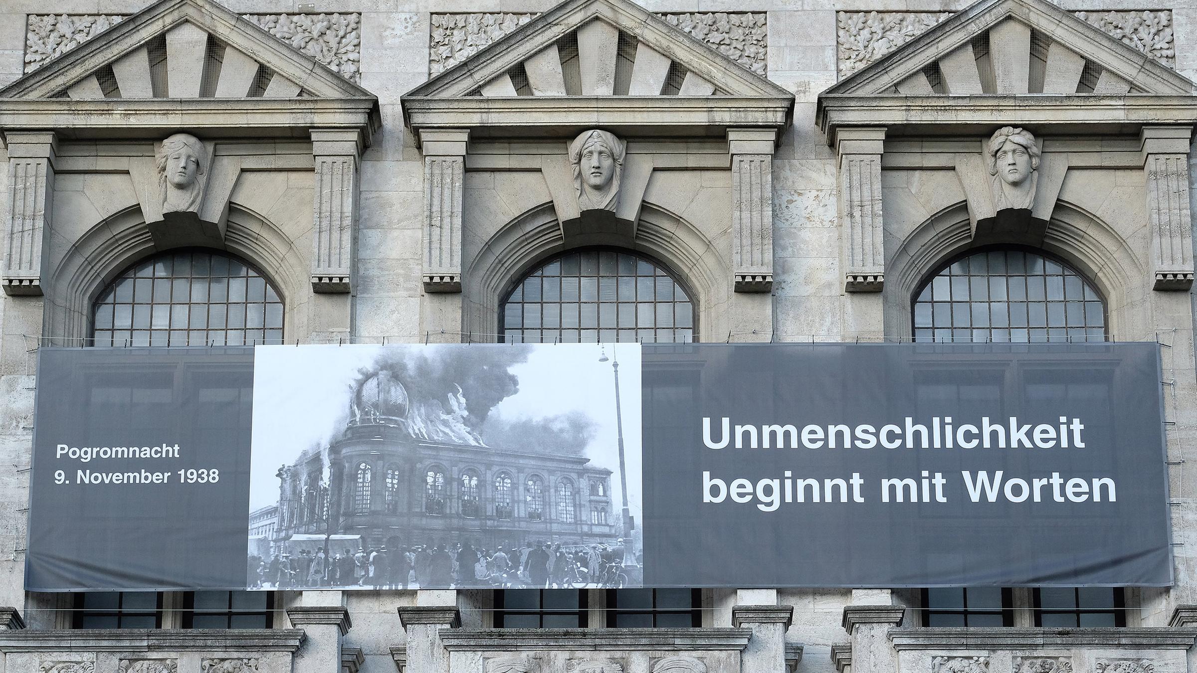 Vor 80 Jahren, in der Nacht vom 9. auf den 10. November 1938 brennen im gesamten Deutschen Reich, in Österreich und der Tschechoslowakei die Synagogen. 