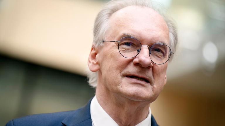 Reiner Haseloff in der 1055. Sitzung des Bundesrates im Plenarsaal des Preussischen Herrenhauses am 13.06.2025 in Berlin.