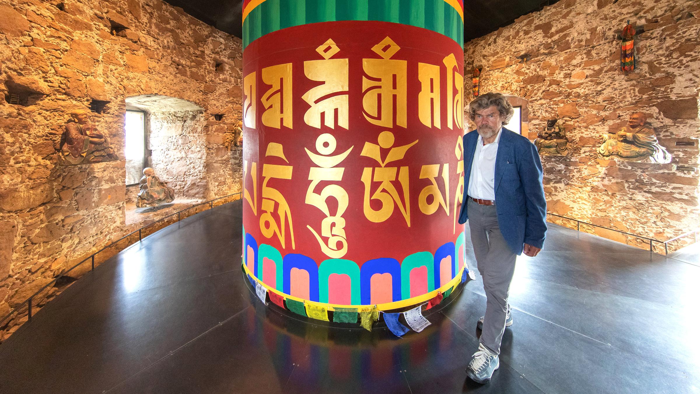 Reinhold Messner im Messner Mountain Museum