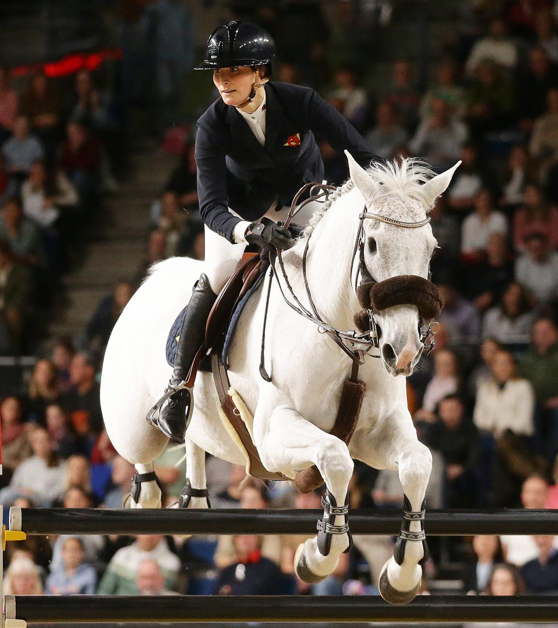 Reiten - German Masters: Wilma Hellström ( SWE ) auf Cicci Bjn