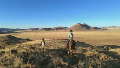 Aus Urlaub wird Zuhause: Freda in Namibia