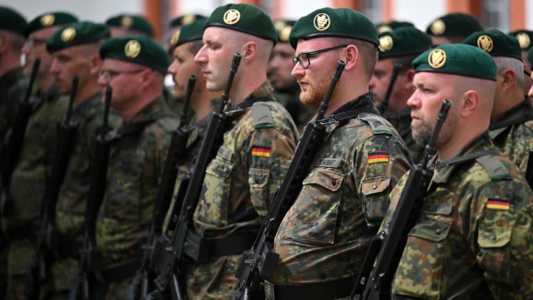 Rekruten der Bundeswehr