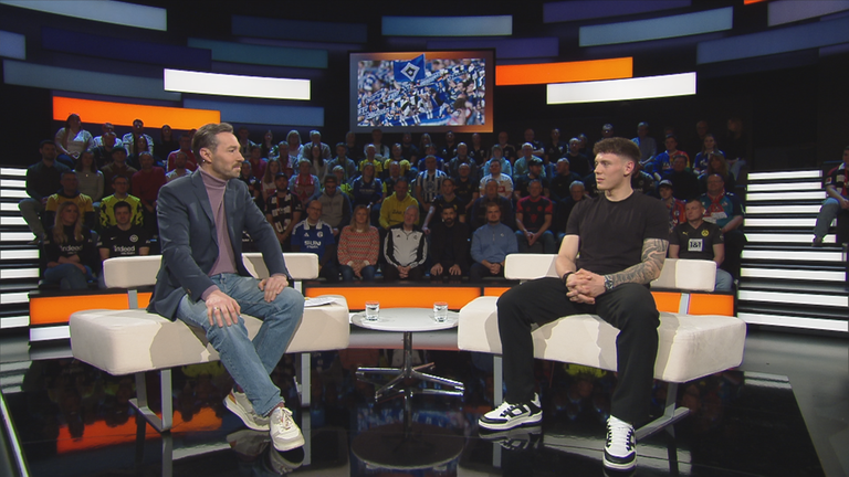 Nicolai Remberg und Sven Voss im Sportstudio