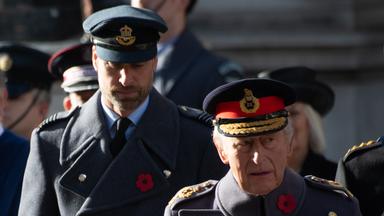 Britische Royals feiern Remembrance Day