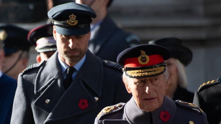 Britische Royals feiern Remembrance Day