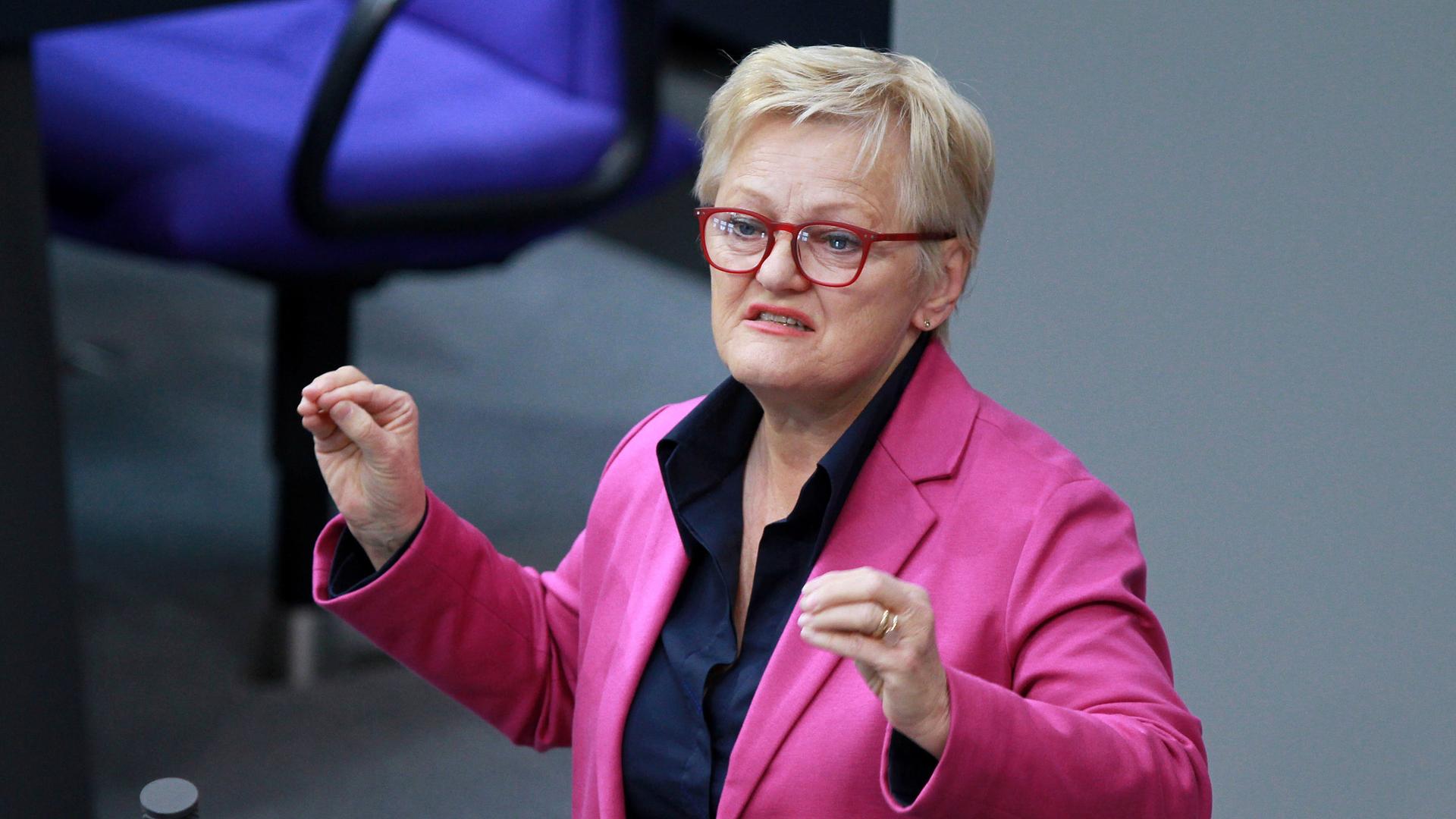 Archiv: Renate Künast am 11.04.2024 in Berlin