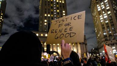 Proteste nach dem Tod der 37-jährigen Renne Good, die in Minneapolis von einem ICE-Agenten erschossen wurde