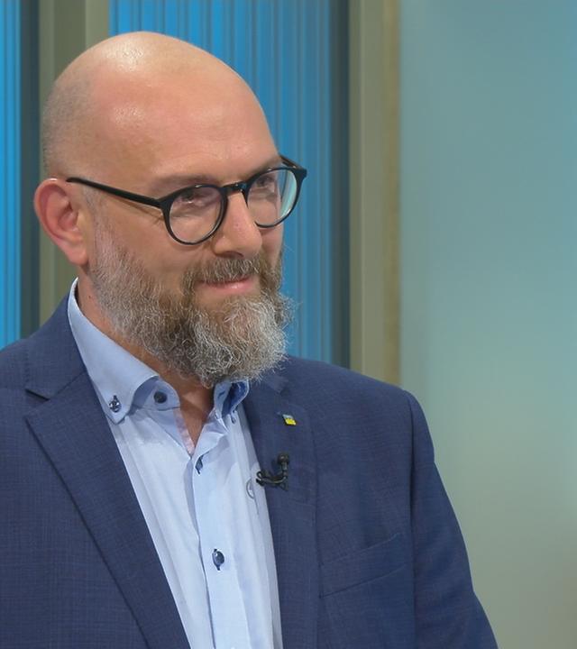 Francesco Fronholt im "Volle Kanne"-Studio