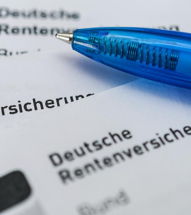 Brief von der Rentenversicherung