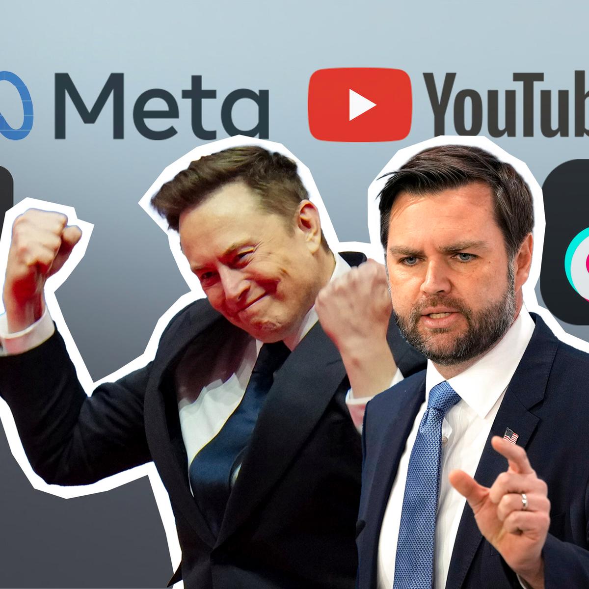 JD Vance und Elon Musk sind zu sehen.