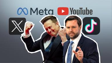 JD Vance und Elon Musk sind zu sehen.