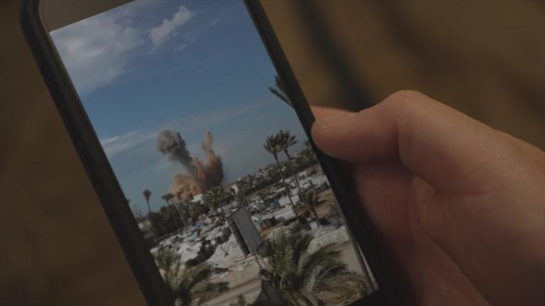 Rettungssanitäter im Gaza Streifen