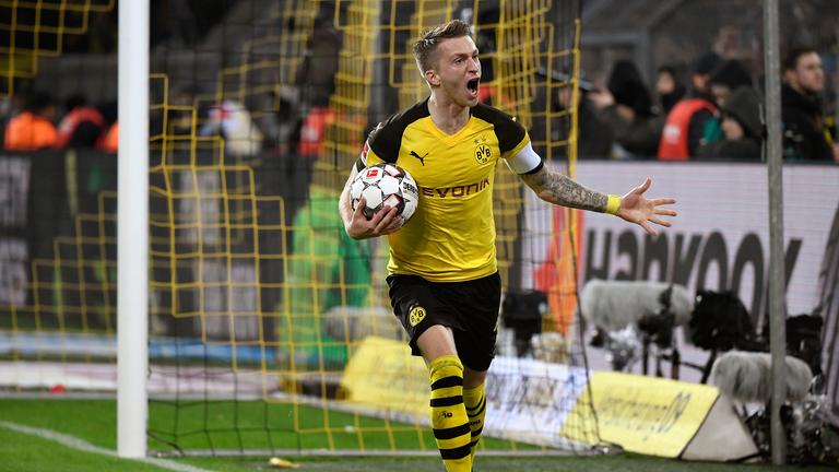 Marco Reus bejubelt das 1:1 gegen München