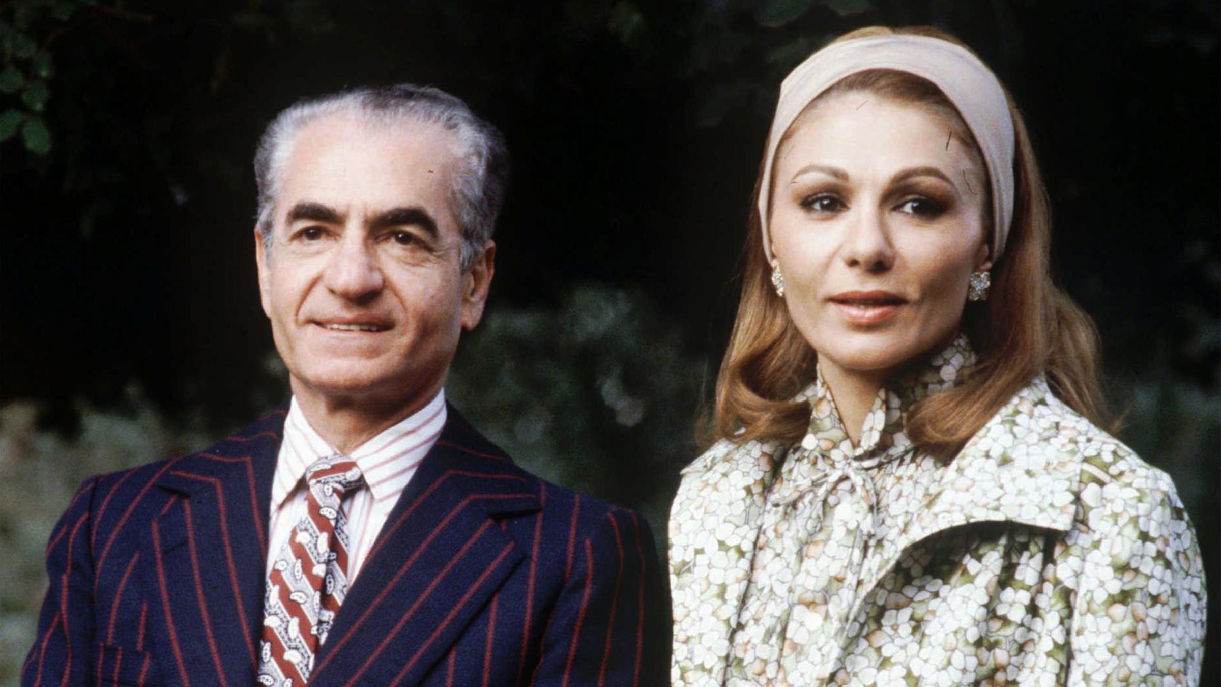 Januar 1979: Schah Reza Pahlawi und seine Frau Farah Diba in Marokko