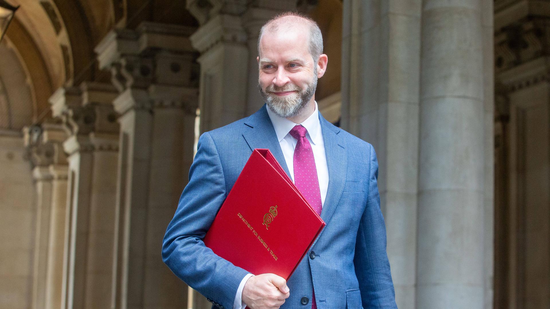 Jonathan Reynolds, neuer Handelsminister Großbritanniens