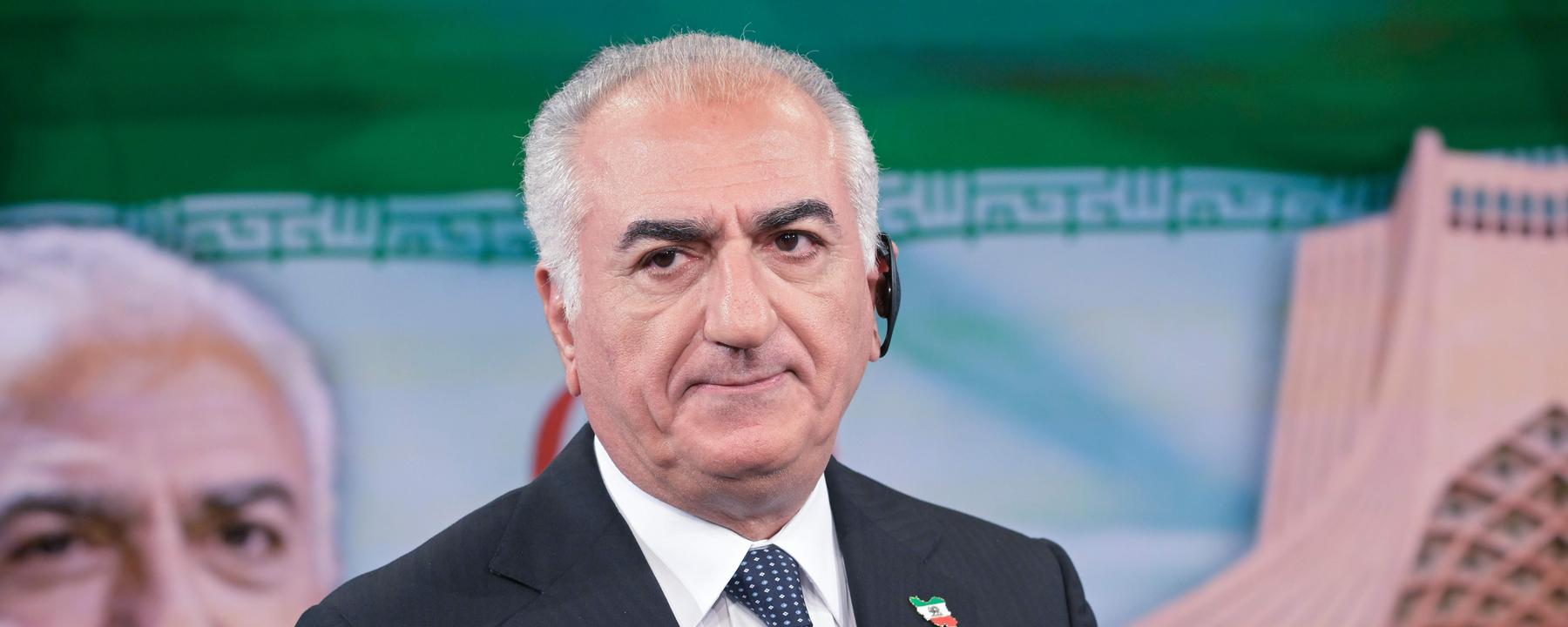 Reza Pahlavi zu Gast in der Rai 1, Sendung Cinque minuti in Rom