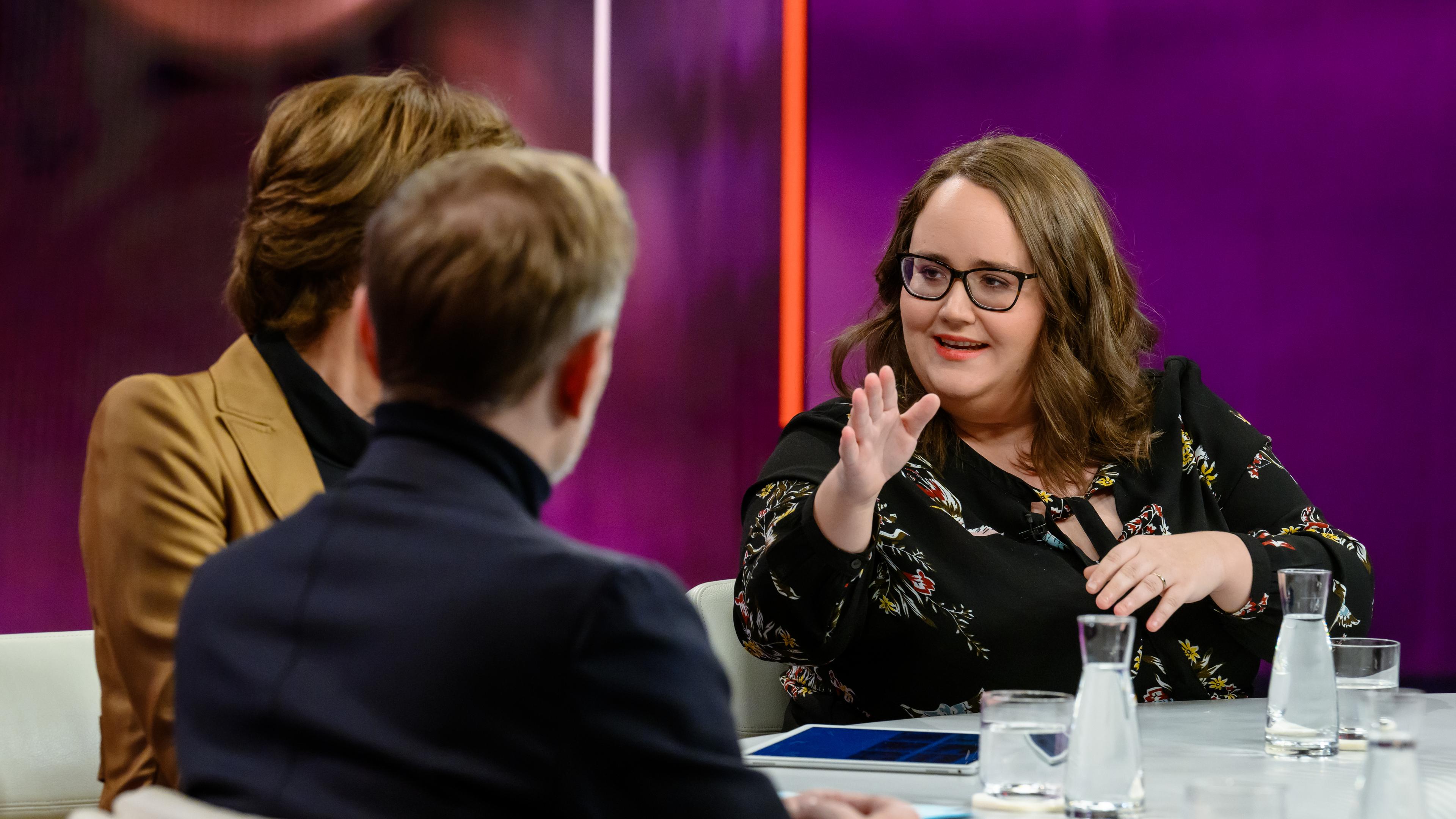 Ricarda Lang bei Maybrit Illner