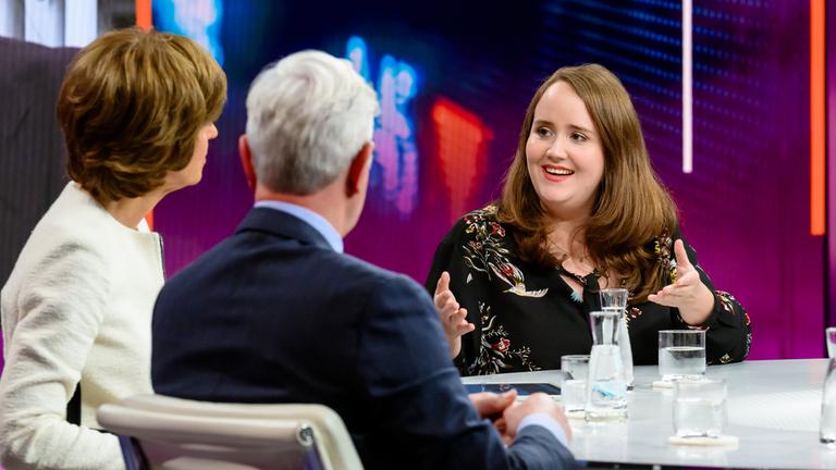 Ricarda Lang bei Maybrit Illner