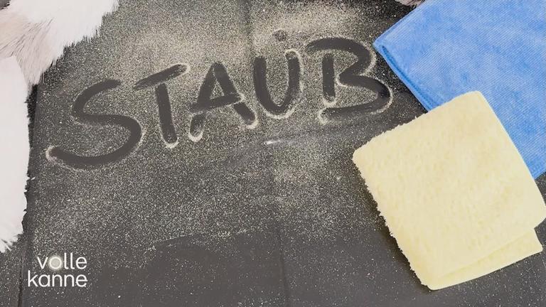 Richtig Staubwischen