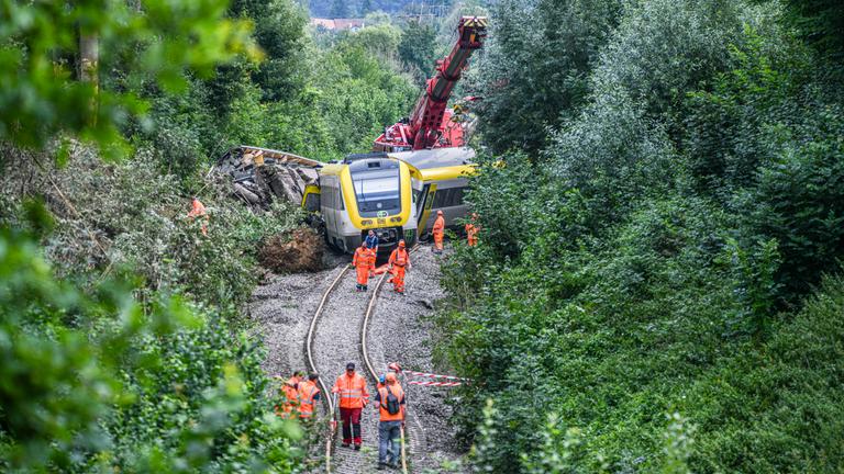 12-jähriger Junge entkommt Zugunglück