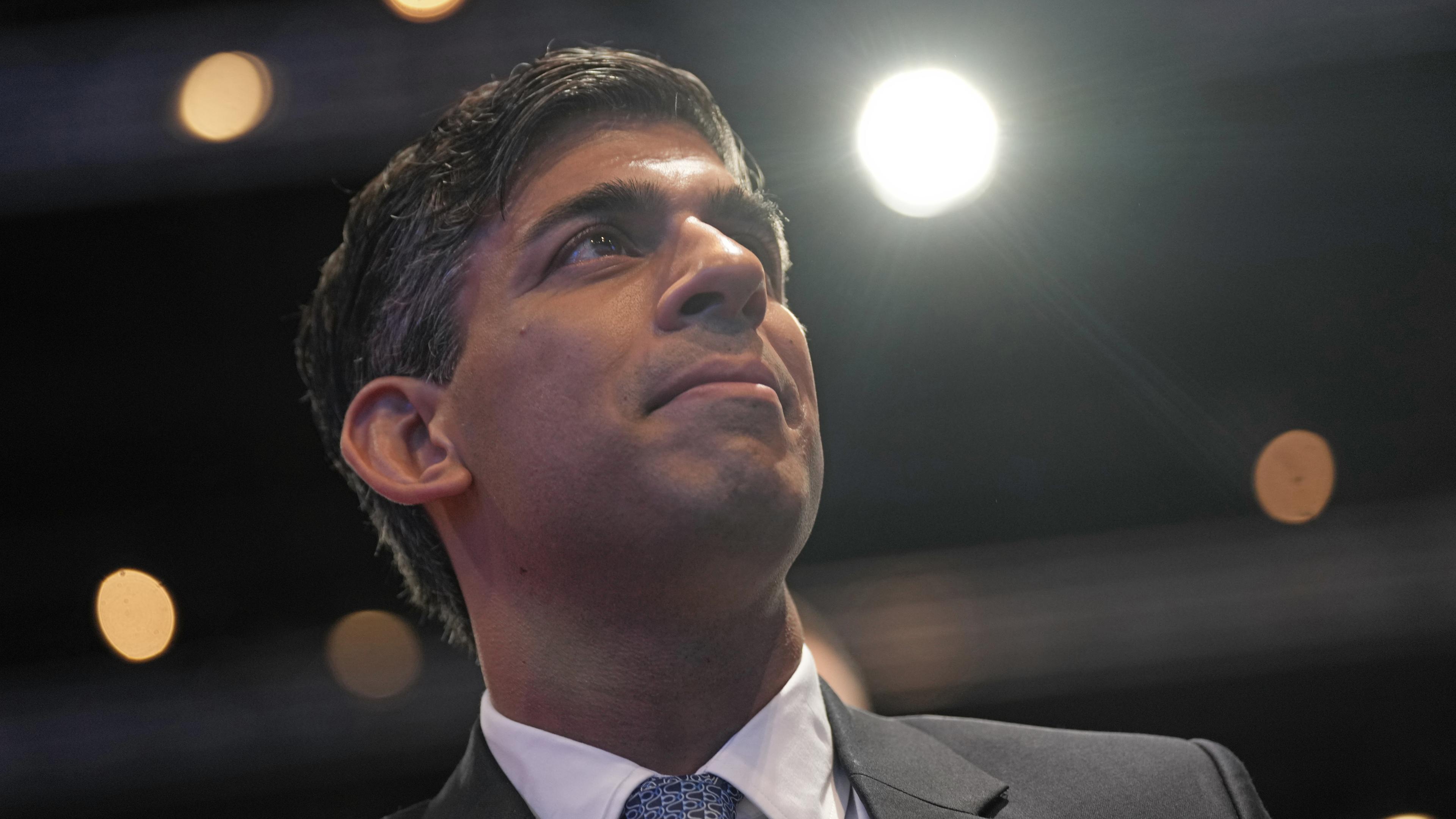 Premierminister Rishi Sunak seit einem Jahr im Amt