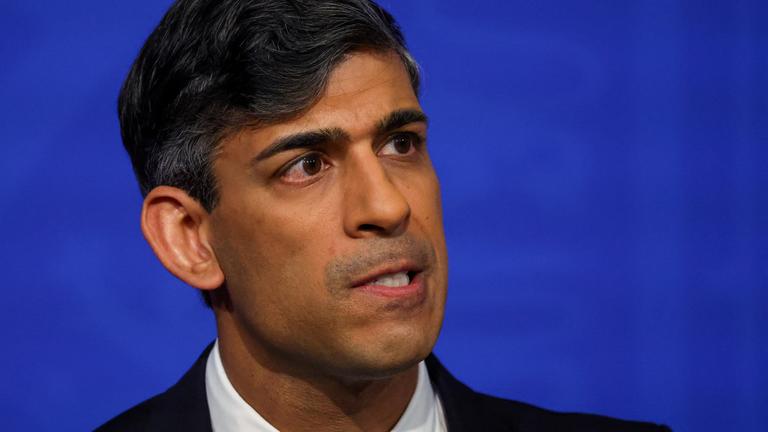 Britischer Premierminister Rishi Sunak