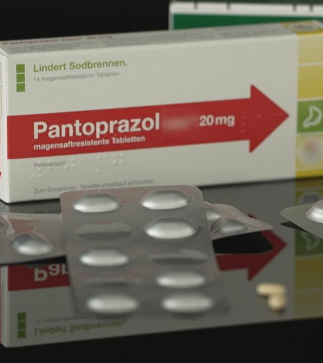 Tabletten Pantoprazol im Bild