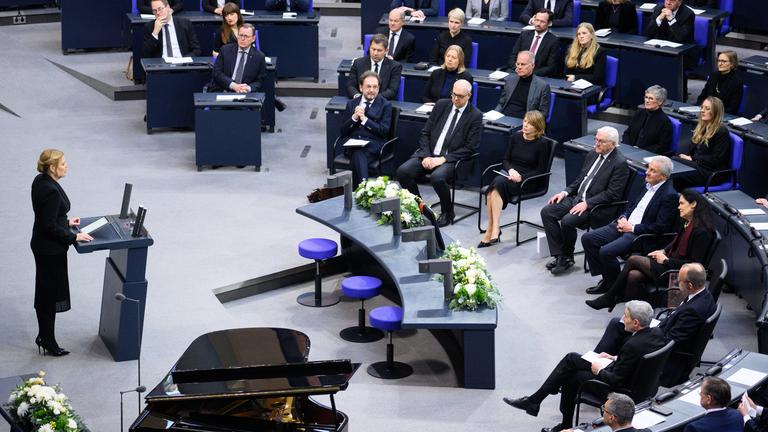 Für die frühere Rita Süssmuth findet in Berlin ein Staatsakt statt. 