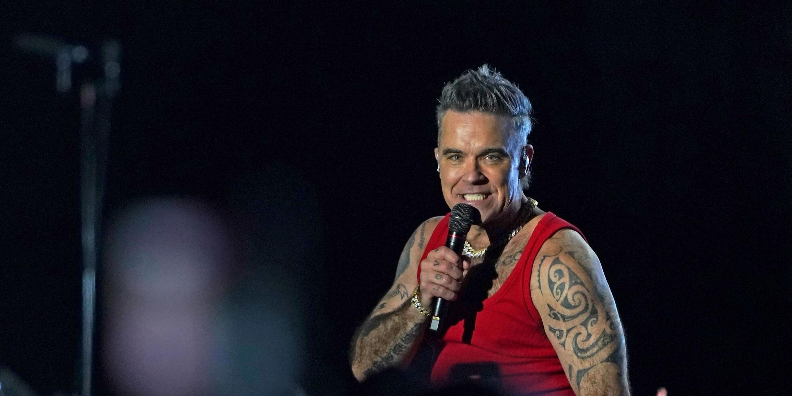 Robbie Williams gibt bisher "intimstes" Konzert