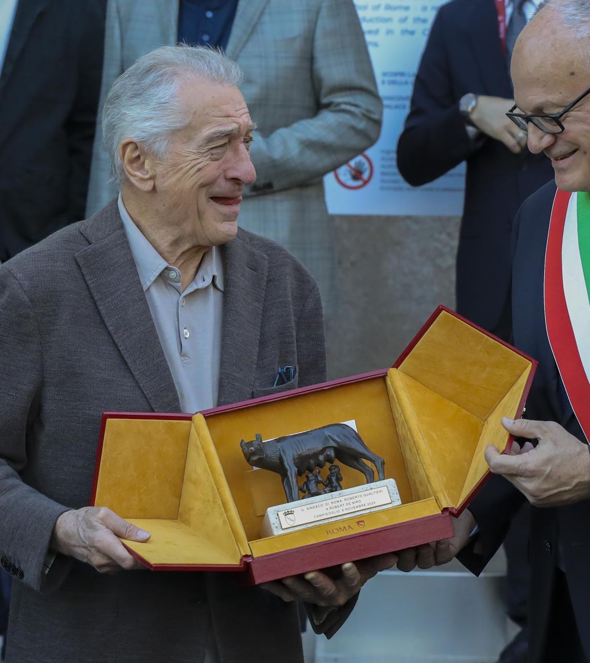 Robert De Niro bekommt Ehrung in Rom