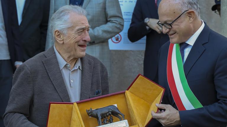 Robert De Niro bekommt Ehrung in Rom